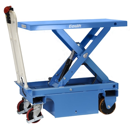 Eoslift 1,100 lbs. Weight Capacity, 40" x 21" Table Size, Scissor Lift Table FETA50, 37.4" Raised Height FETA50